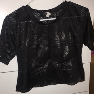 Black See-through shirt
